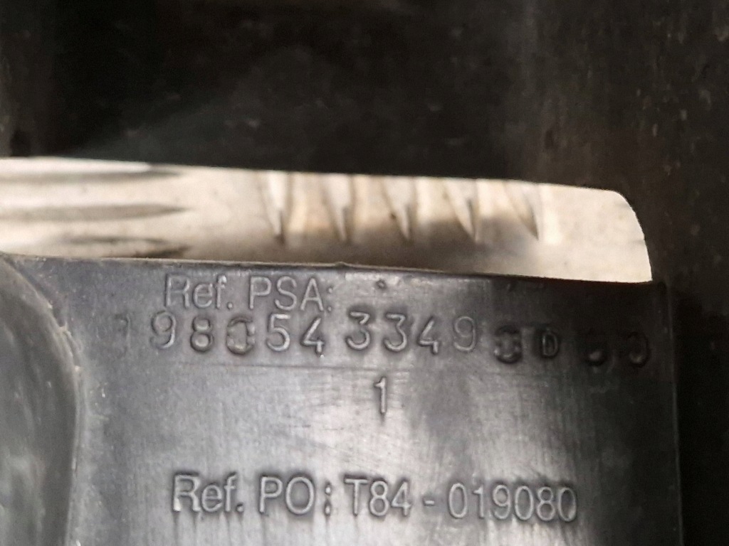 фото №11, Peugeot 3008 i 2014 панель крепления радиатора / góra