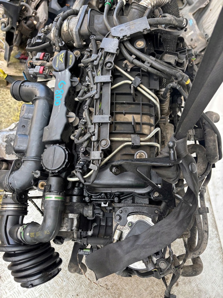 фото №6, Двигатель форсунки насос турбина g8dd 1.6 tdci ford focus 2 ii