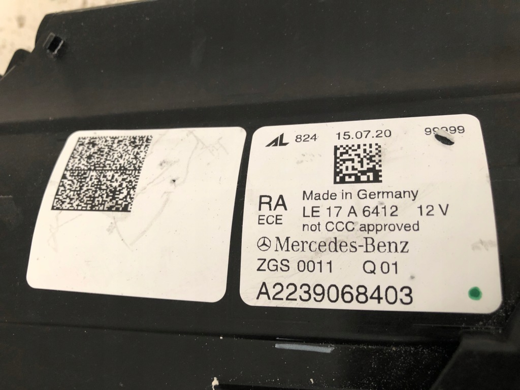 фото №9, Mercedes s-klasa w223 full led multibeam лампа kpl