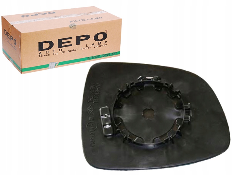 фото №1, Скло дзеркало pr fiat sedici 06- sx4 06 depo