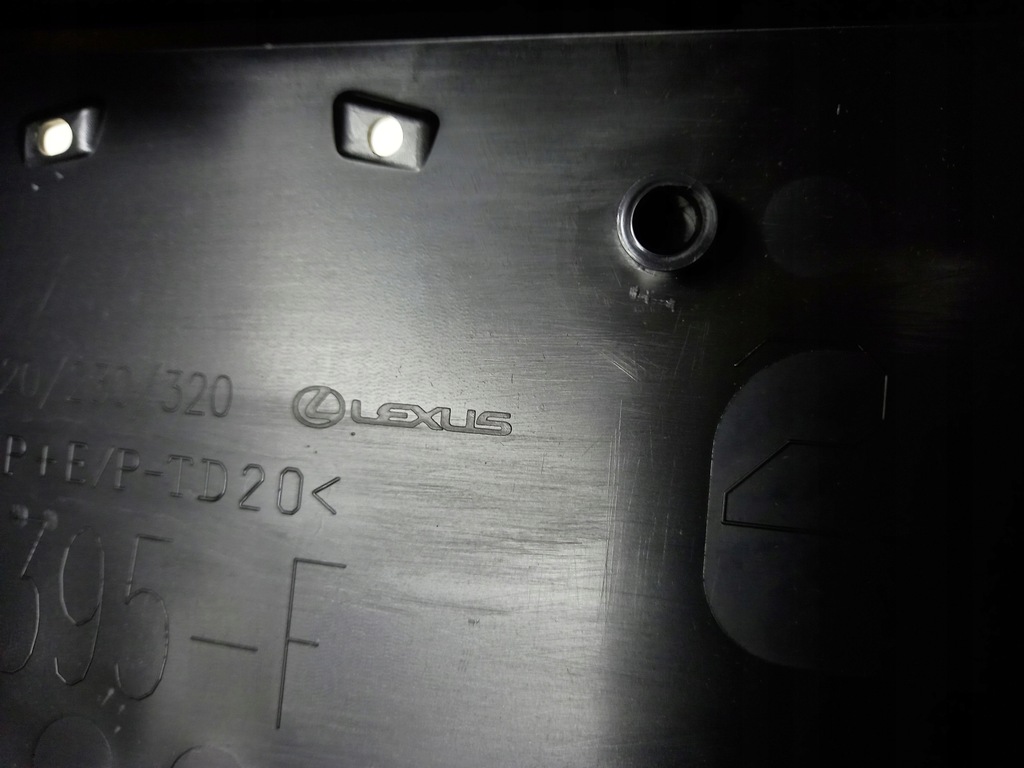 фото №8, Lexus nx 17-21 накладка підсилювач бампер перед