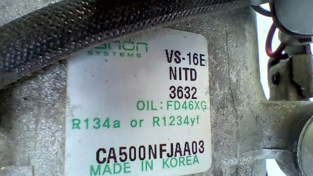 фото №7, Hyundai kia 1.6 t-gdi компресор кондиціонера ca500nfjaa03 97701d7600