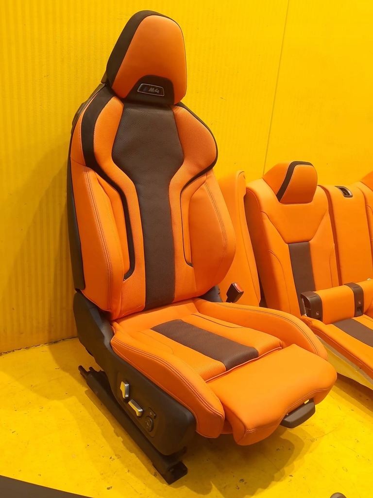 фото №11, Bmw m4 g82 сиденье заднее сиденье обшивки туннель комплект