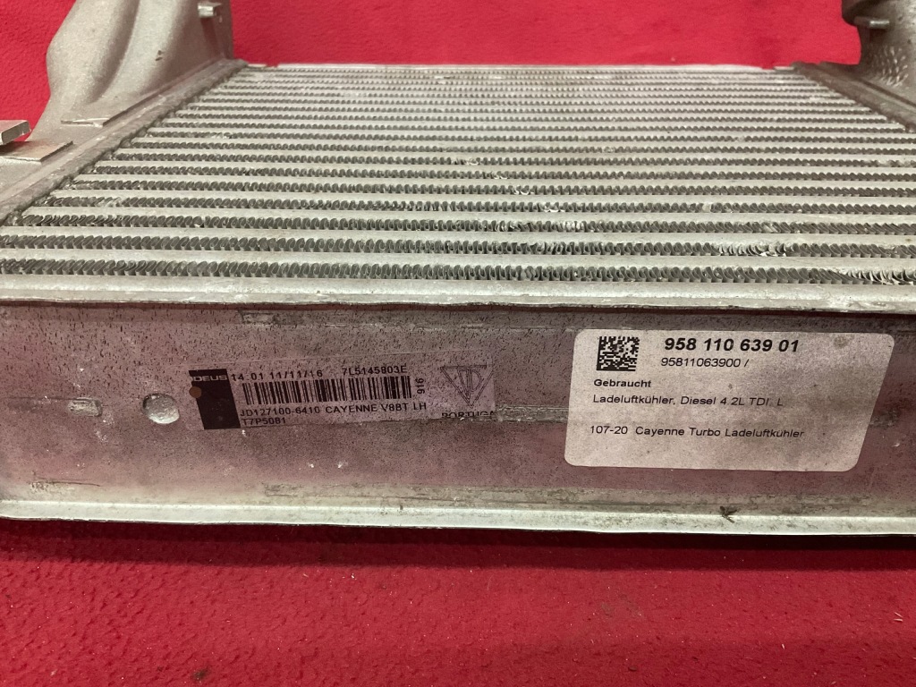 Porsche cayenne интеркулер левый 7l5145803d с Разборки