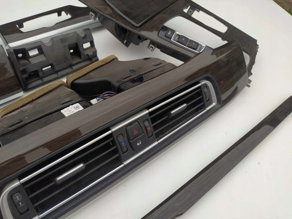 фото №3, Bmw 7 f01 f02 накладки drewno молдинг рамка декори дерев'яні рамка передач