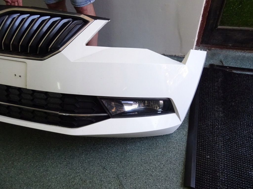 фото №7, Skoda superb 3 iii 3v0 15-19 бампер передний lf9e
