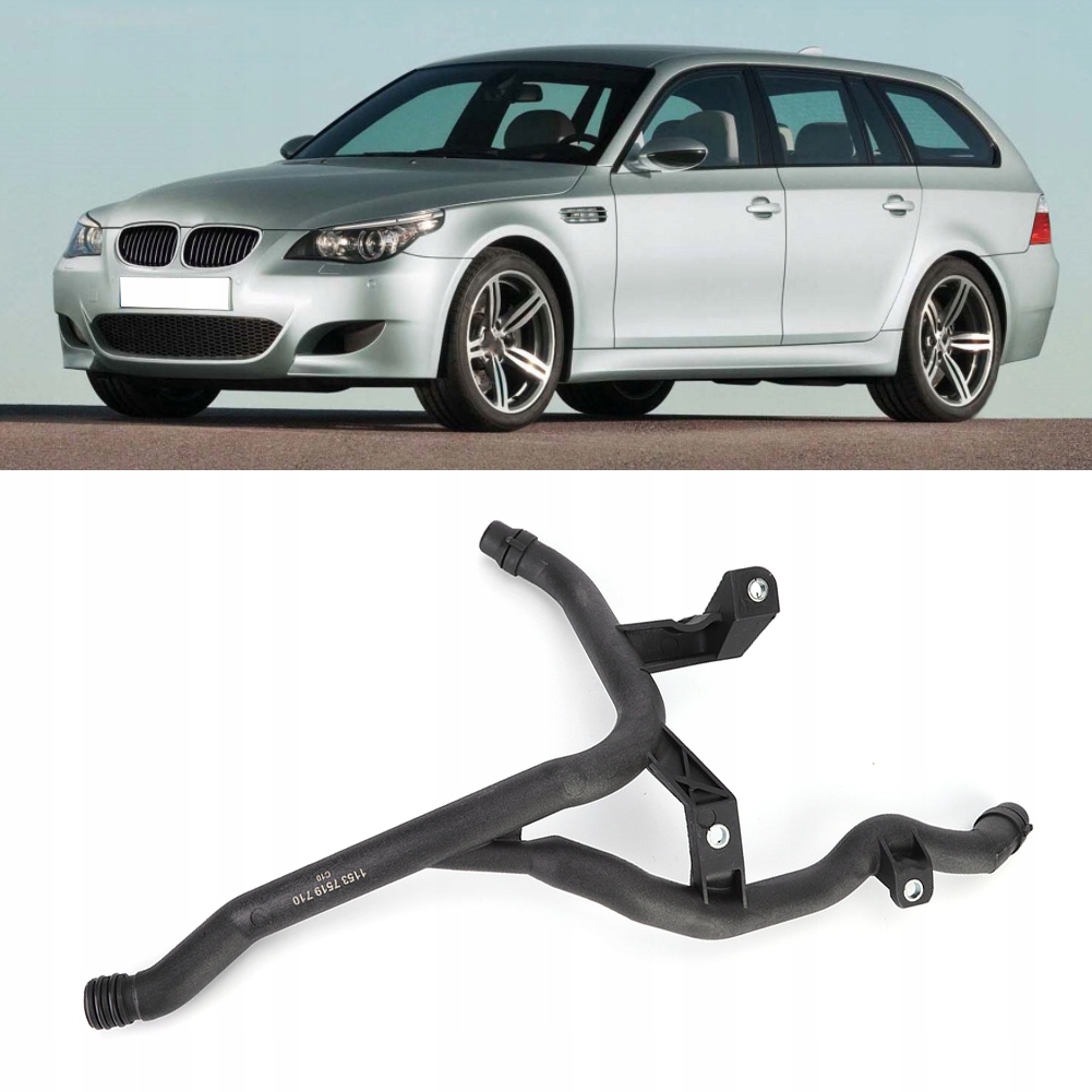 фото №6, Труба водяная жидкость охлаждающий радиатора 11537519710 abs pasuje do e60 e66