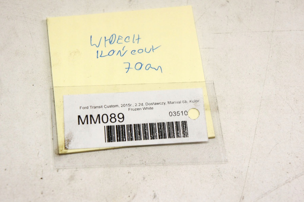 фото №5, Mm089 ford transit custom 2.2d труба вихлопна