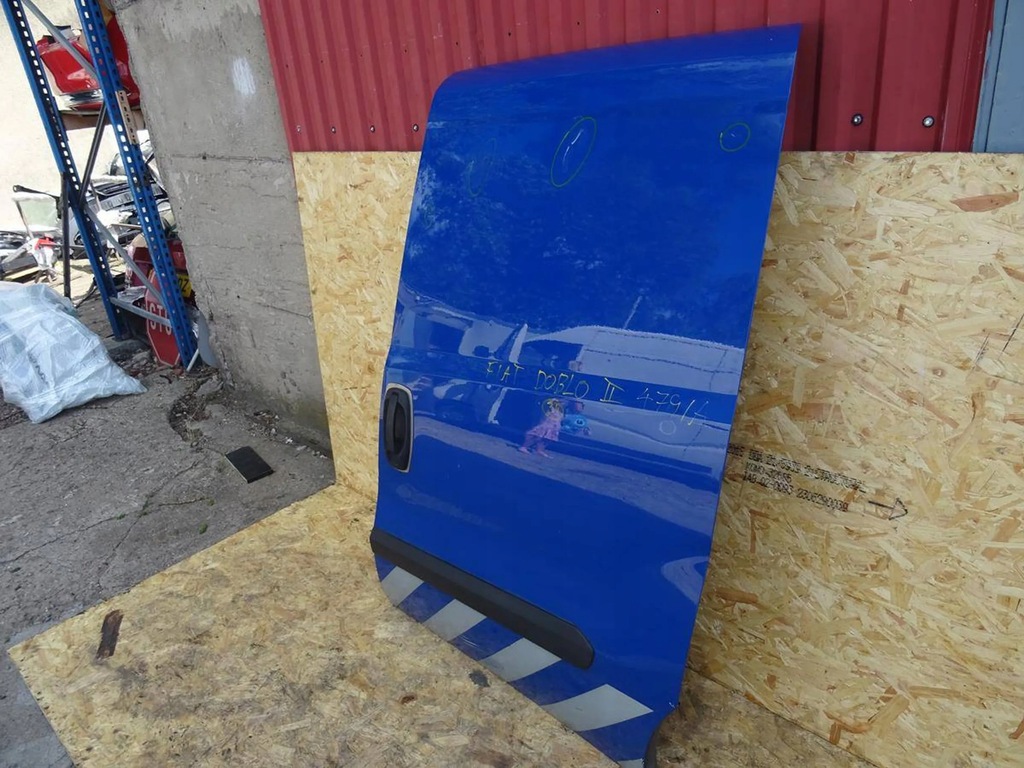 фото №8, Двері ліва бічний fiat doblo ii 479