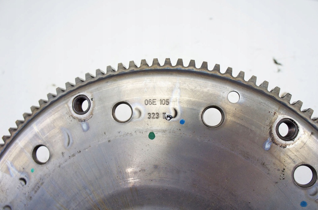 фото №6, Sw167 audi q5 i 8r 3.0i колесо маховик 06e105323t