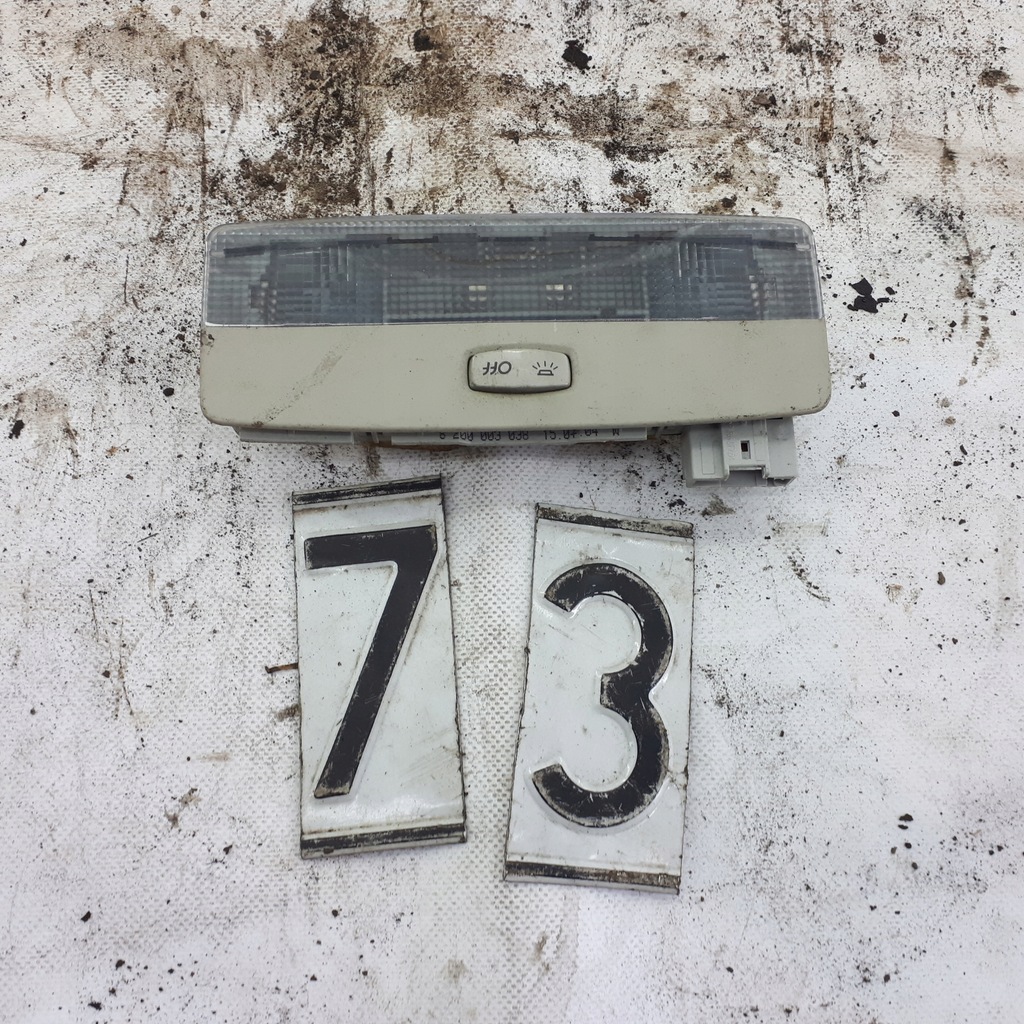 фото №1, Renault laguna ii лампа потолочный