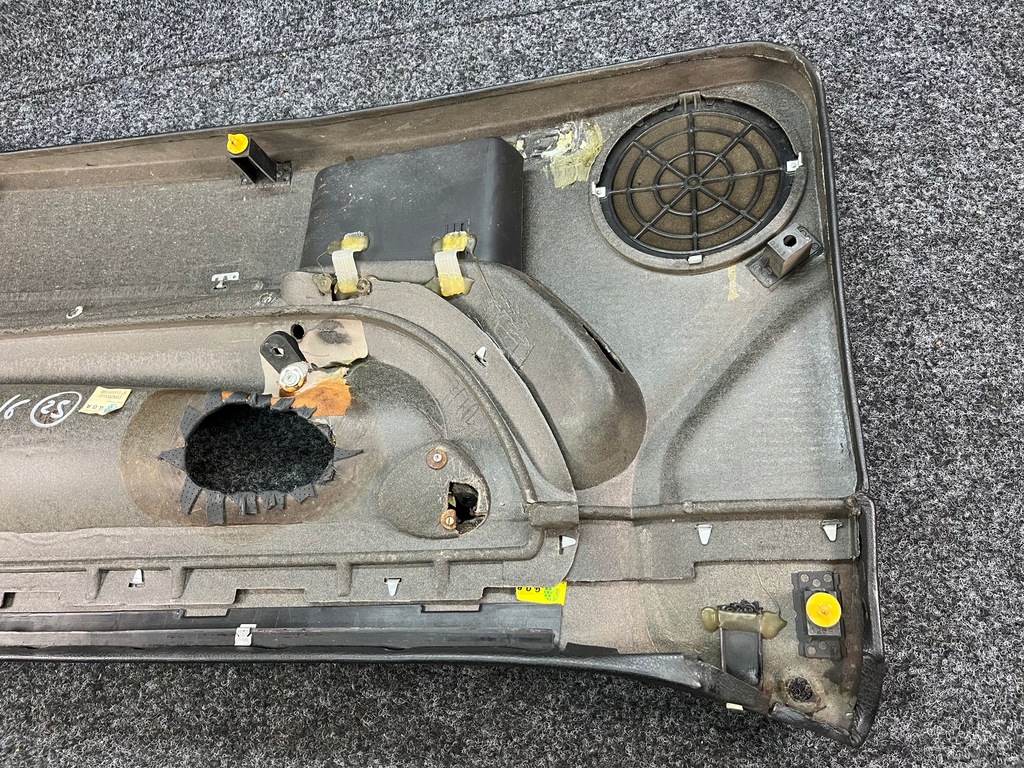 фото №5, Peugeot 406 coupe обшивка оббивка двері шкіряний лівий перед