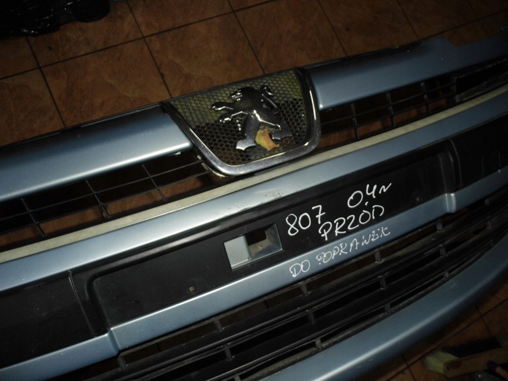 фото №7, Peugeot 807 2.0b 04' бампер перед передний