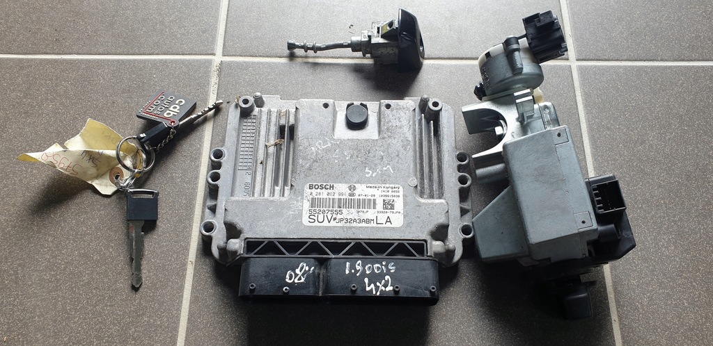 фото №7, Бортовий комп'ютер 1.9 120 km suzuki sx4 55207555 0281012991