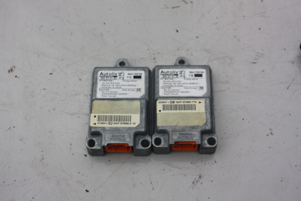 фото №1, Модуль датчик подушка безпеки peugeot 206 cc