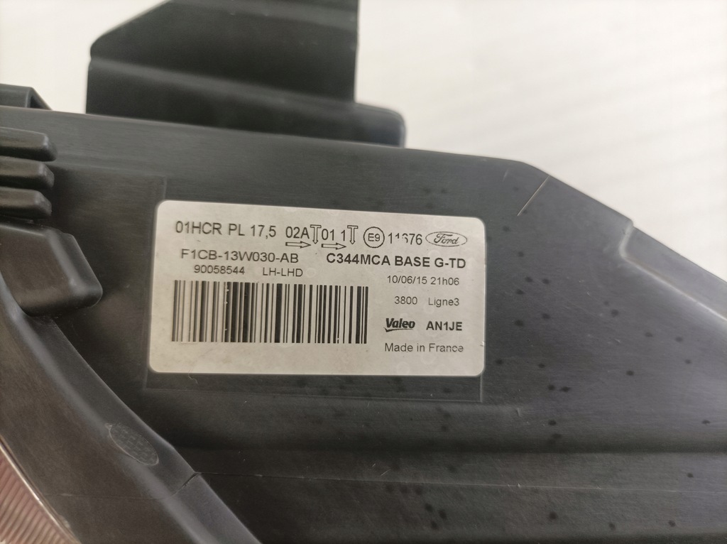 фото №10, Ford c-max ii lift лампа левая перед f1cb13w030ab