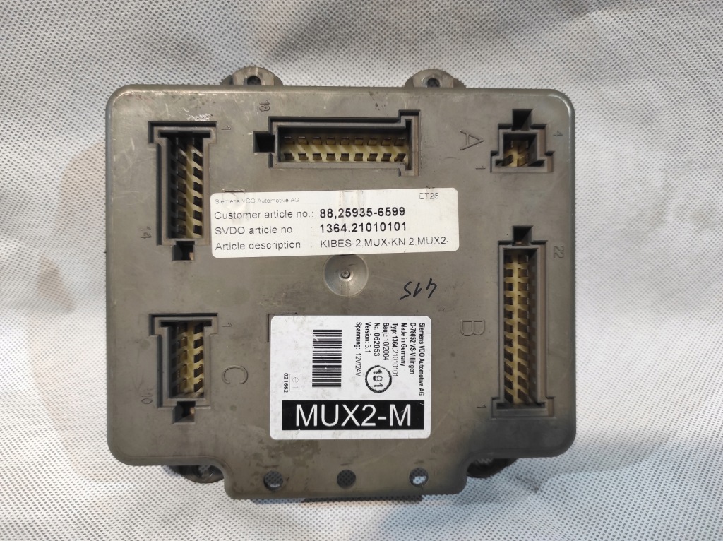 Блок управления модуль man 88259356599 d-78052 siemens vdo с Разборки