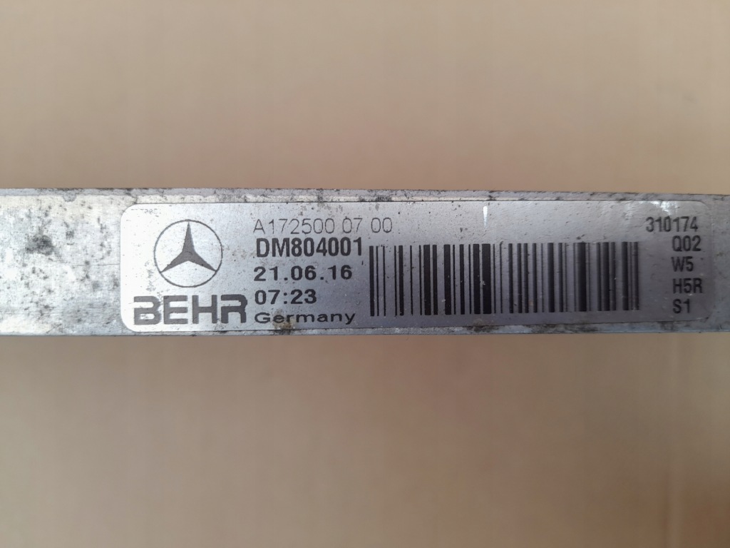 фото №3, Радіатор оливи slk slc r172 a1725000700