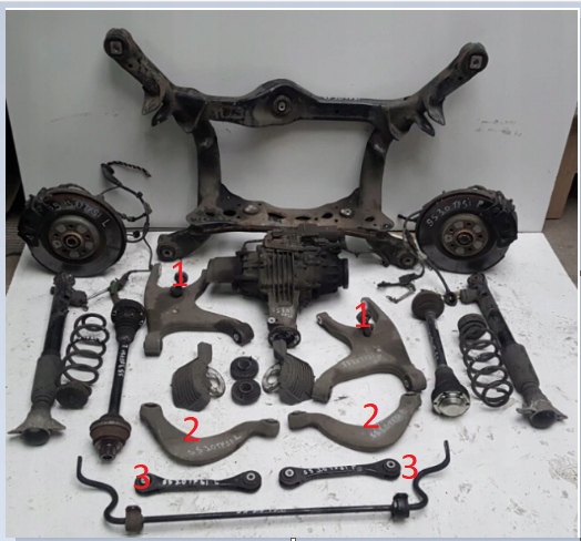 фото №1, Пружина задняя задняя audi s5 sportback 3,0tfsi