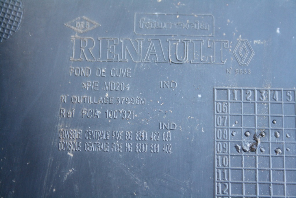 фото №10, Подлокотник renault kangoo ii 8200508402 8200462029