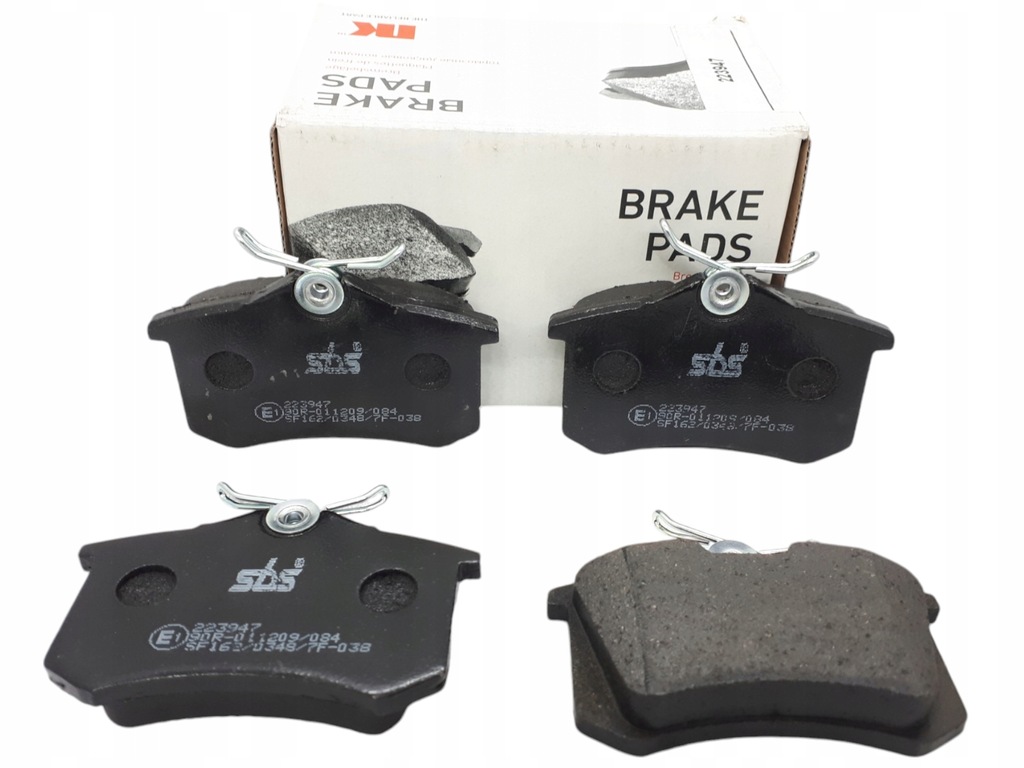 фото №1, Гальмівні колодки задня polo passat golf toledo scenic megane wind clio partner berlingo