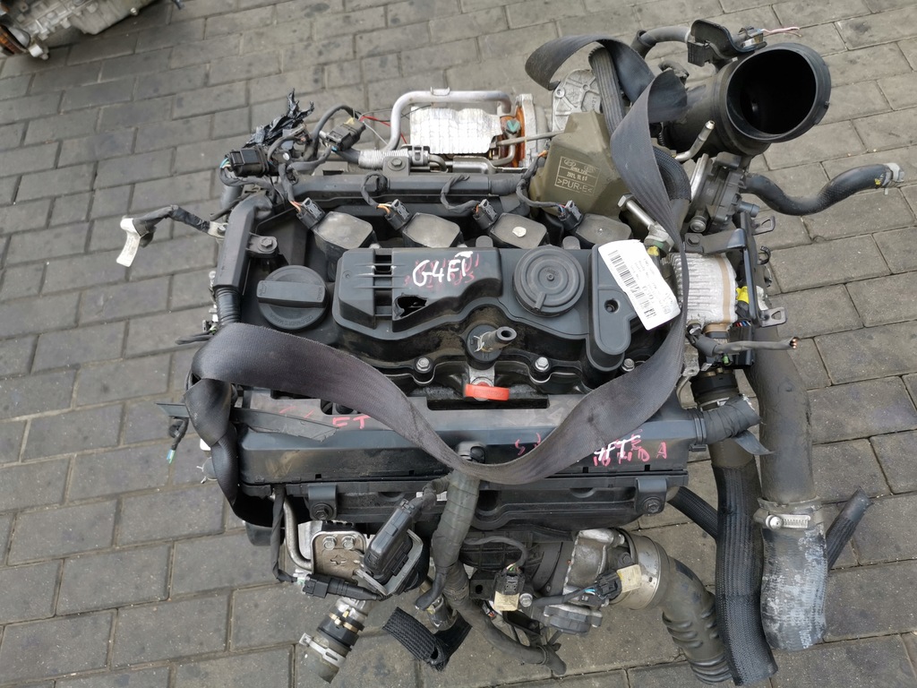 фото №14, Двигатель kompletny hyundai tucson iv santa fe kia sorento 1.6 t-gdi g4ft