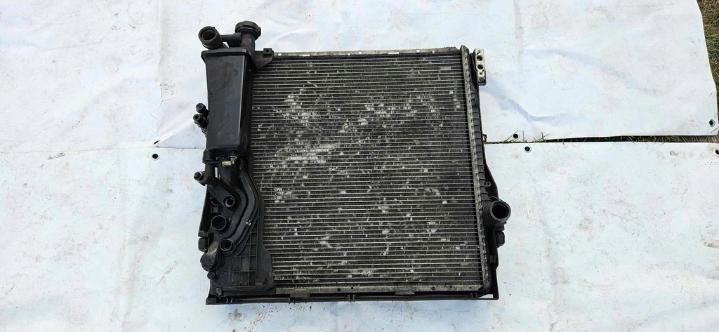 фото №7, Комплект радіатор wody кондиціонера підсилювача bmw x5 e53 3.0d m57 автоматична коробка передач