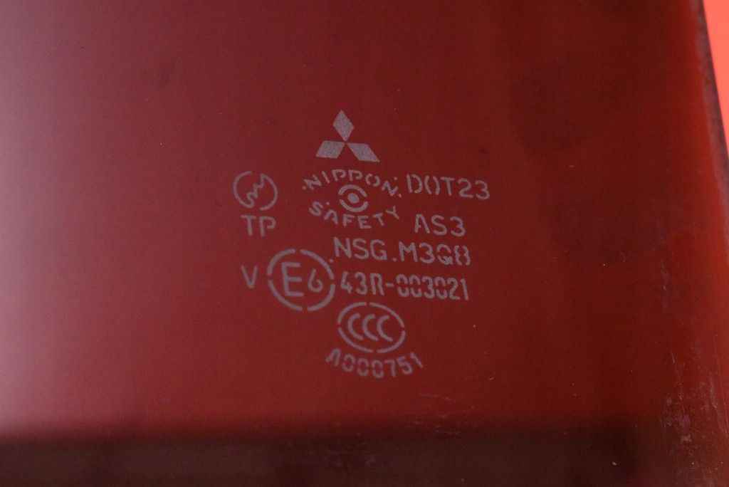 фото №8, Стекло боковая правая задняя задняя mitsubishi grandis 03-11