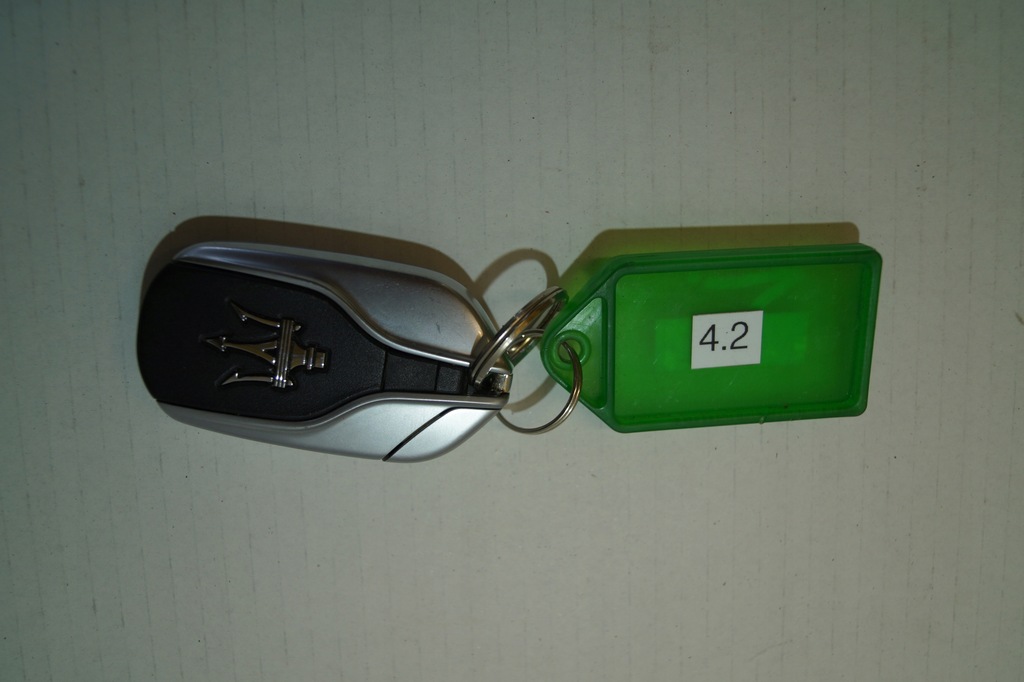 фото №4, Ключ maserati quattroporte vi