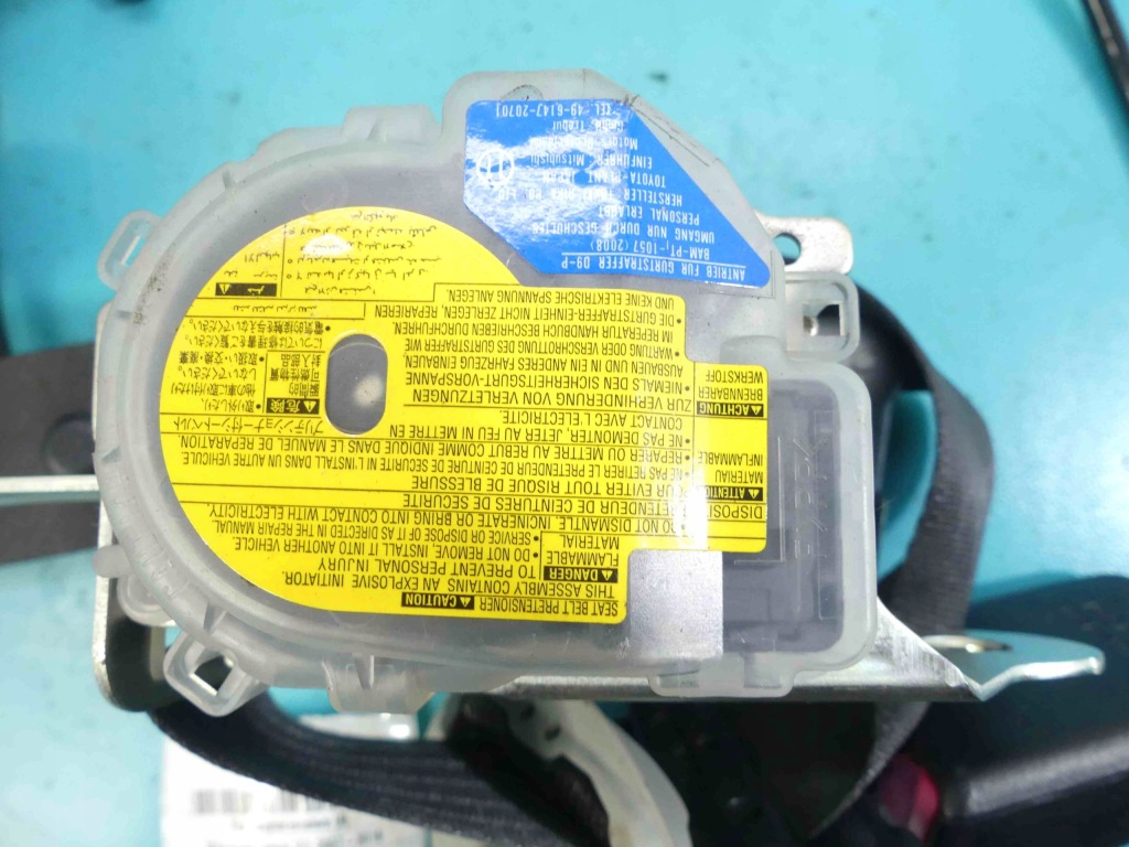 фото №3, Pas безопасности правый перед lancer viii