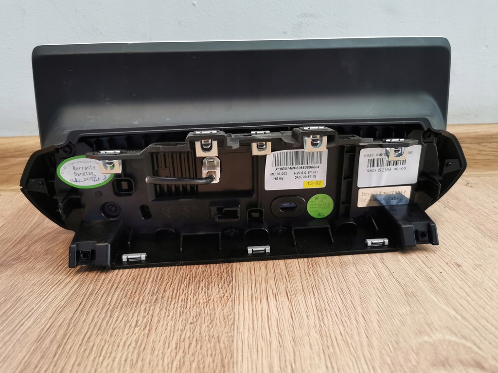 фото №5, Peugeot 208 ii дисплей навигации 9824619980