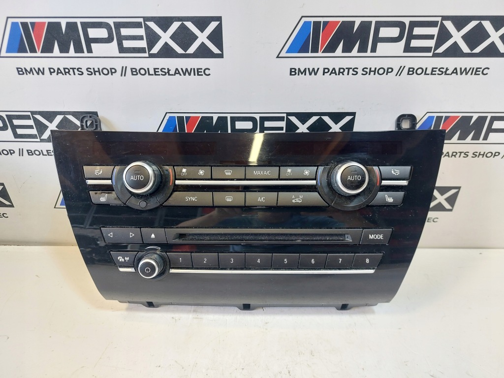 фото №1, Bmw x5 f15 x6 f16 панель управление кондиционера радио 9390457