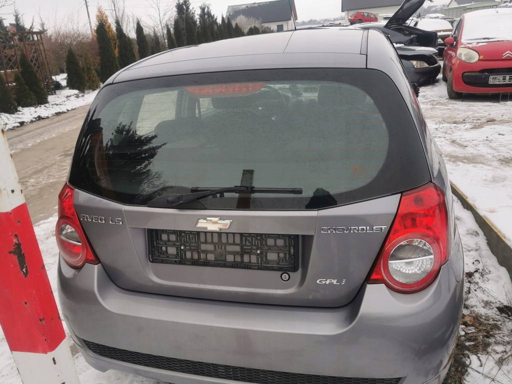 фото №1, Кришка багажника багажника chevrolet aveo t250 kalos hb