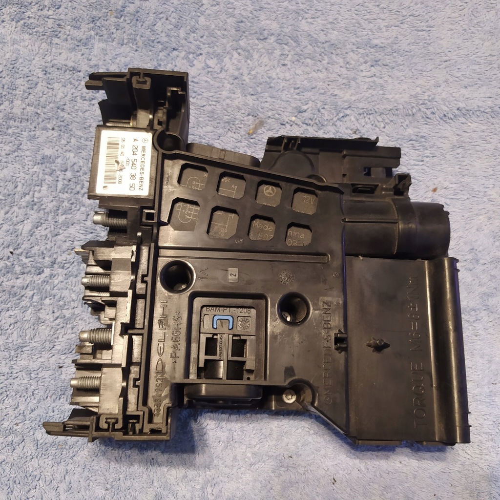 фото №1, Mercedes модуль piro аккумулятор a2045403850