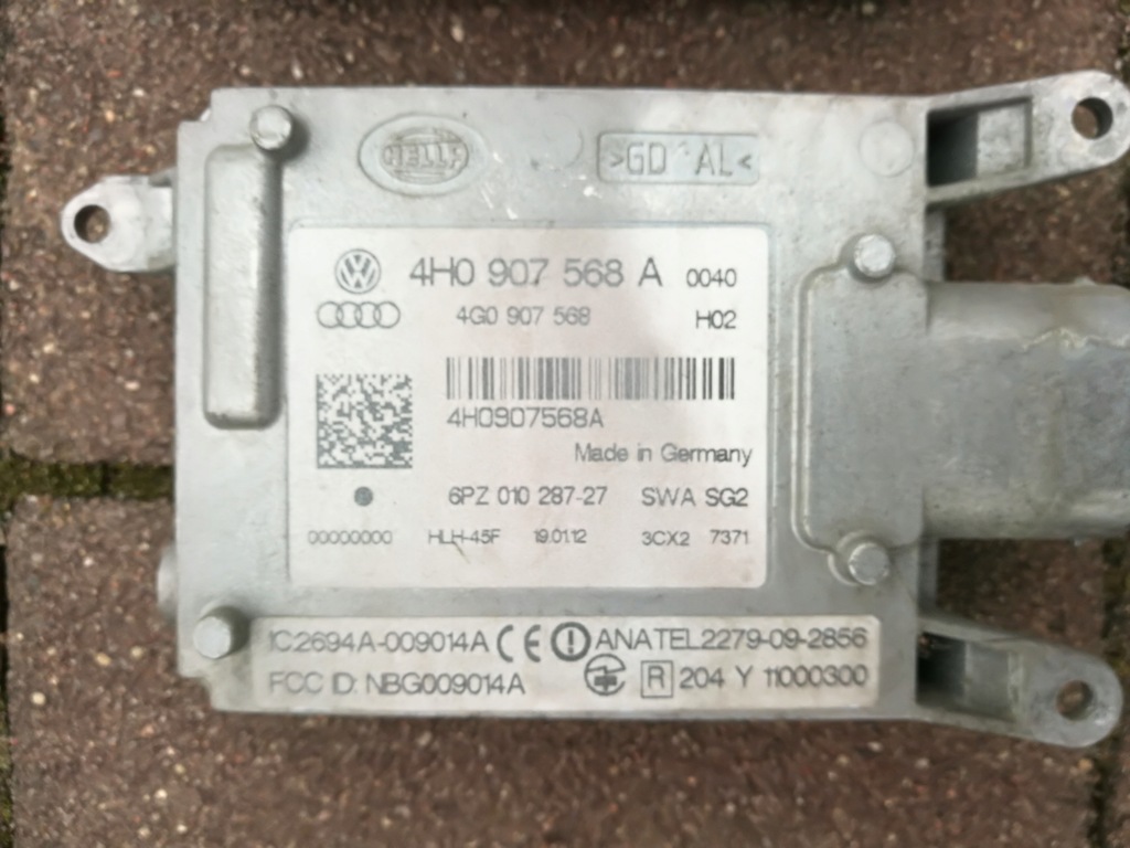 фото №3, Audi a8 d4 радар ассистент переключения поперечина 4h0907568a