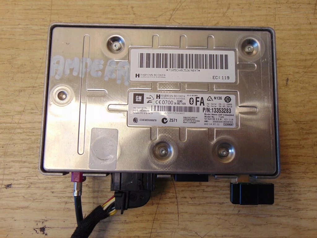 фото №1, Модуль bluetooth opel ampera 1 2011-15 13353283