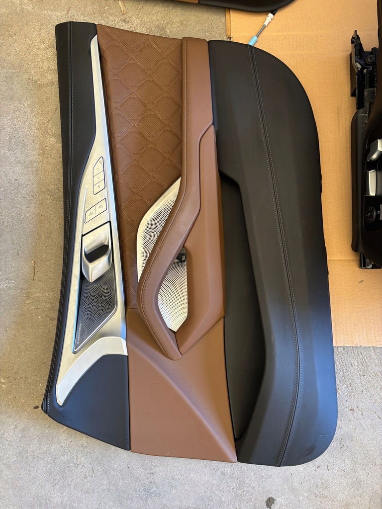 фото №6, Bmw 8 g16 m8 f93 сиденья салон merino taruma braun eu bowels