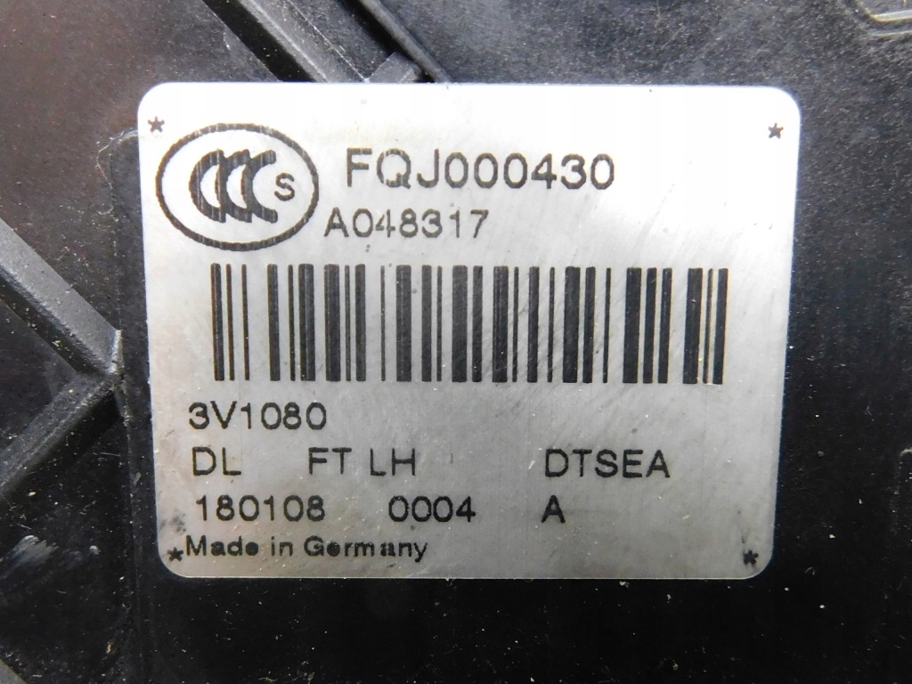 фото №12, Замок лівий перед 10pin land rover range sport i l320 discovery iii l319 eu