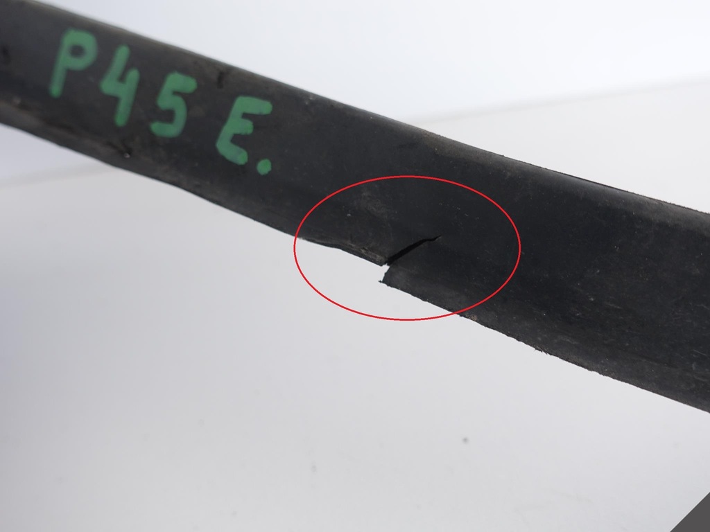 фото №3, Honda civic x 10 type r 17- резиновый элемент спойлер молдинг