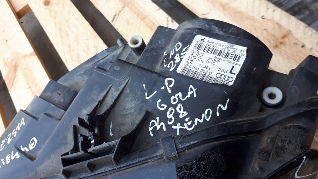 фото №7, A4 b8 s4 лампа левый перед передняя uk