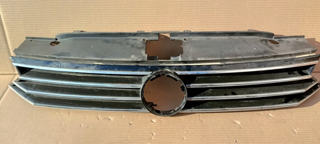 фото №1, Решётка радиатора решётка радиатора бампера перед vw passat b8 3g0