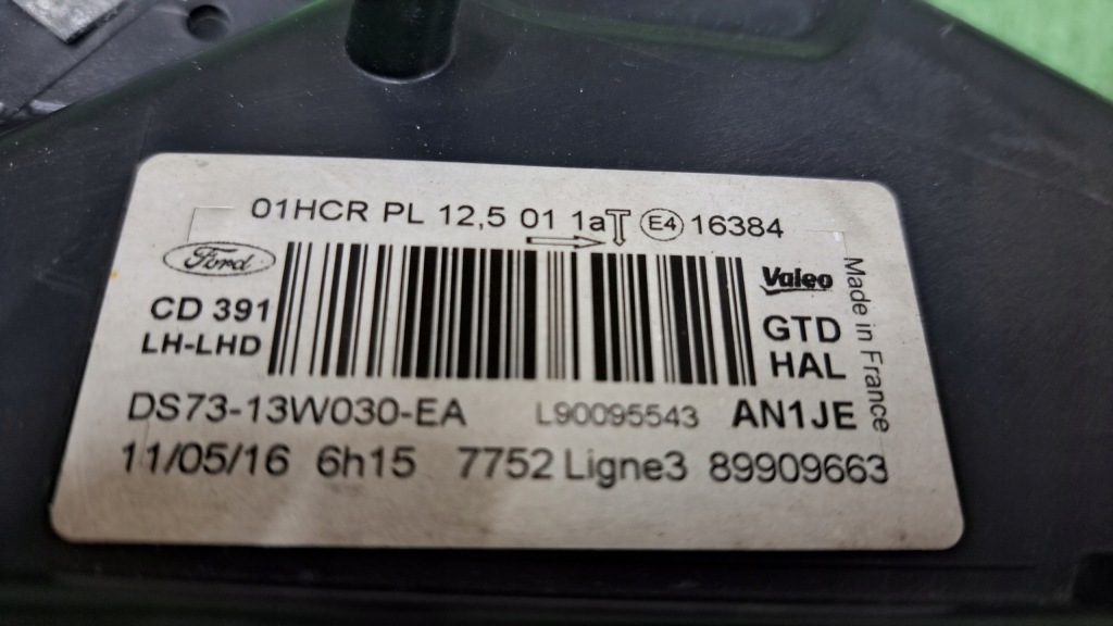 фото №5, Ford mondeo mk5 линза лампа передняя