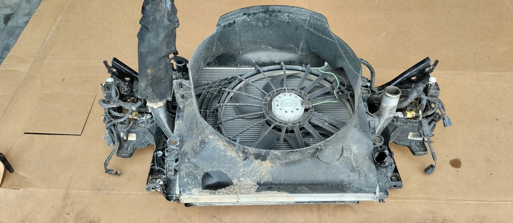 фото №6, Pas передний радиатор jeep wrangler jk 2.8 crd оригинал eu комплект радиатор