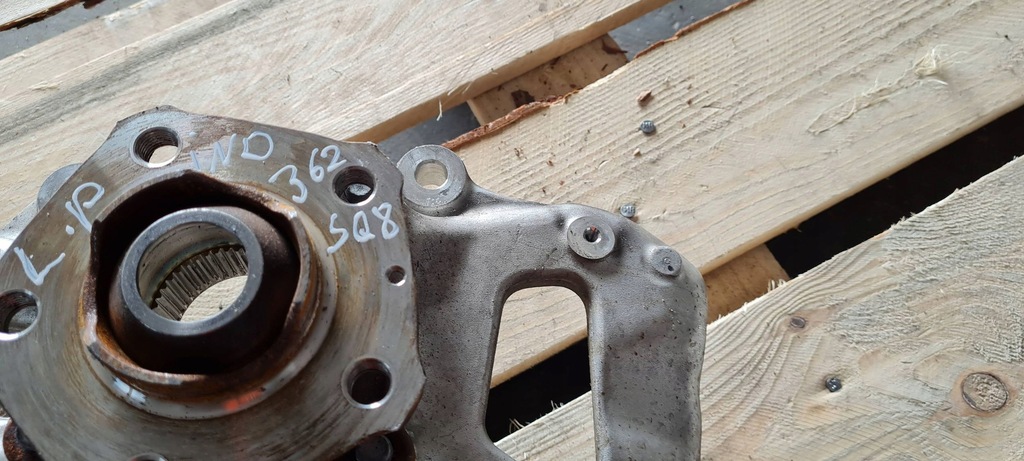 фото №8, Sq8 4m rsq8 q8 поворотний кулак ліва лівий перед 24r 4m0407253k sq7 4m q7