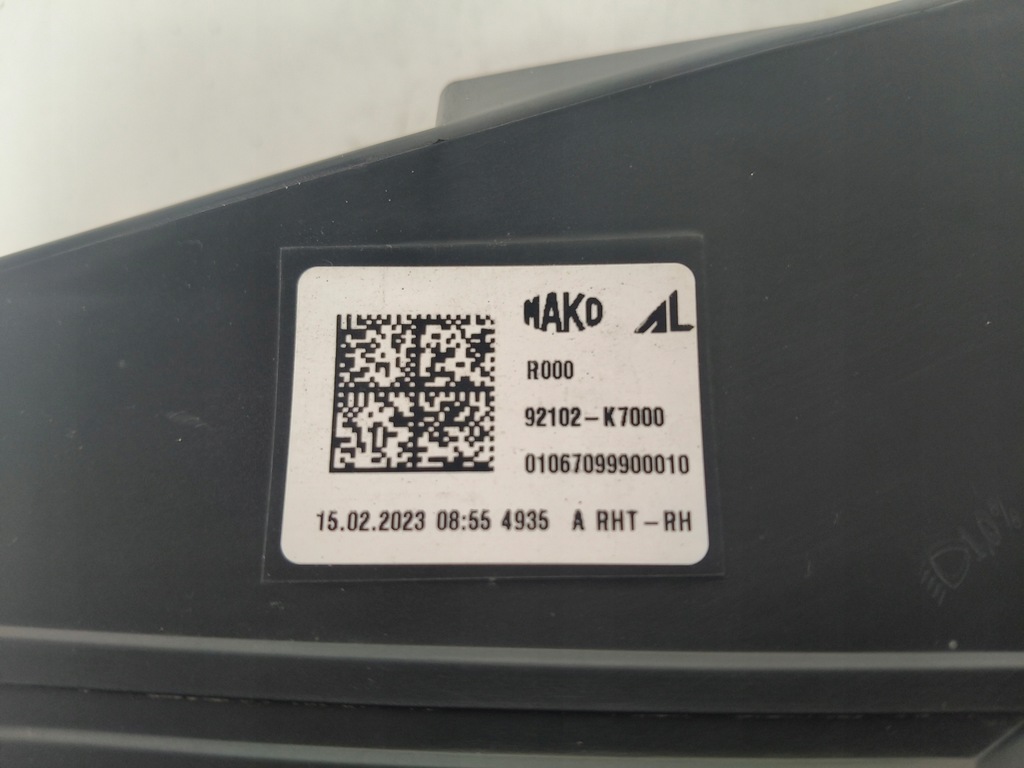 фото №8, Лампа правая фара hyundai i10 iii 19-