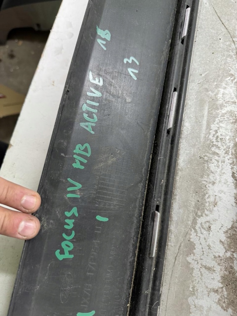 фото №9, Спойлер задняя ford focus mk iv 4 hb active 18-