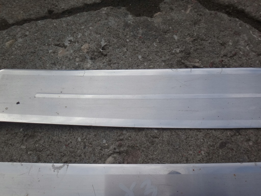 фото №7, Захист накладки порогові aluminiowe bmw x3 e83
