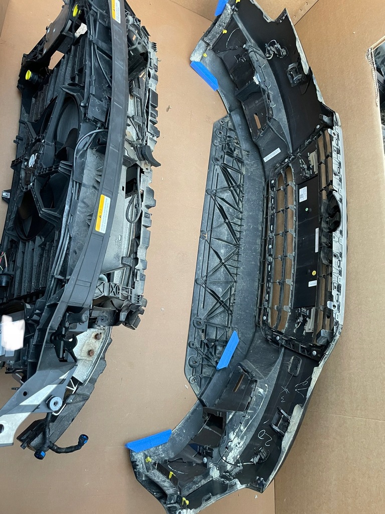 фото №10, Audi a4 b9 8w 2.0tfsi pas капот крылья бампер перед ly9t