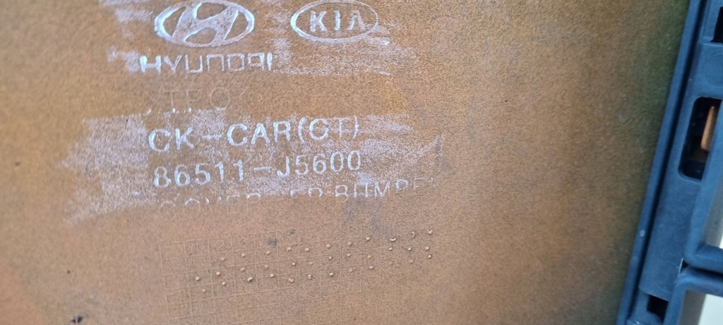 Kia stinger 2017- бампер перед оригінал g117 в Україні