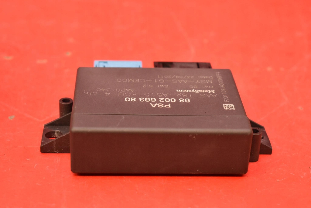 фото №5, Блок управления модуль парковки pdc 9800266380 peugeot 3008 1 i 10-13